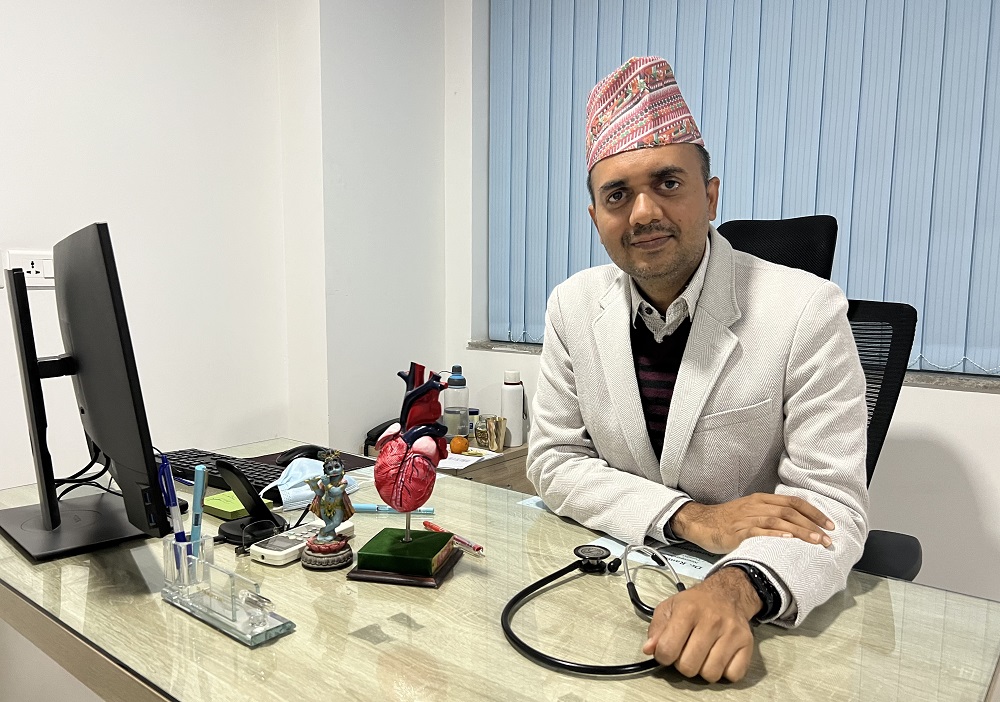 जाडोमा मुटुलाई कसरी सुरक्षित राख्ने? वरिष्ठ मुटुरोग विशेषज्ञ डा. ओम मूर्ति अनिलका ४ प्रभावकारी उपाय