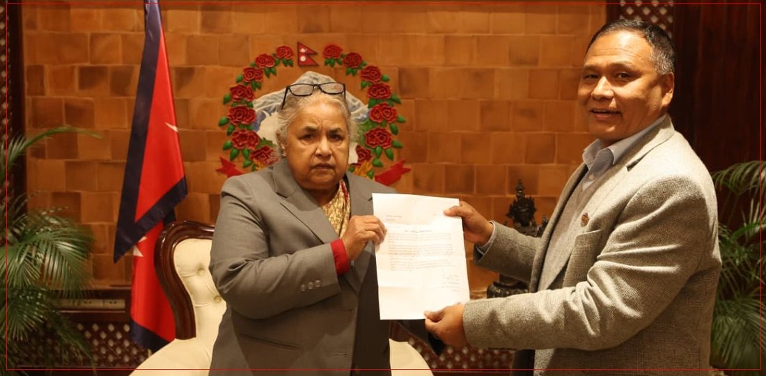 उर्जामन्त्री कुलमान घिसिङद्वारा राजीनामा